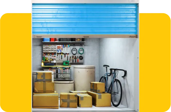 Image of removals storage solutions in Rushden