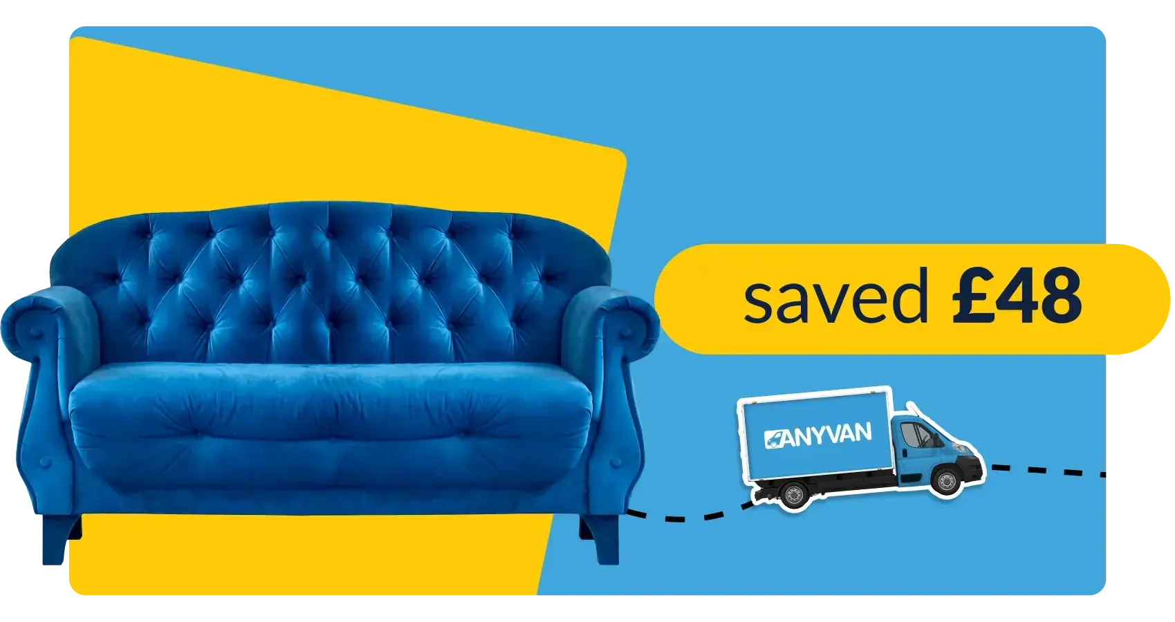 Simon's swanky sofa