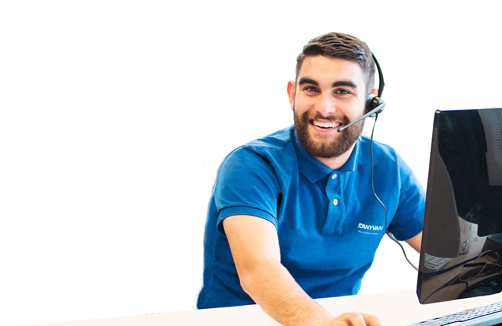 Oscar from the AnyVan customer service team